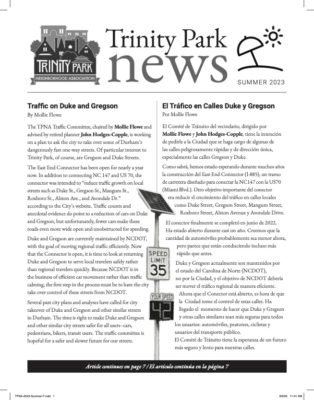 Summer 2023 TPNA newsletter