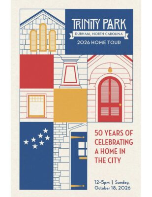 Trinity Park 2026 Home Tour booklet cover
